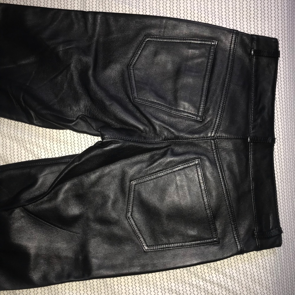 Theory size 0 leather pants